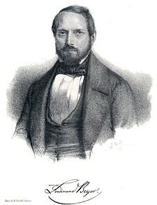 دانلود کتاب آموزش پیانو بیر نوشته فردیناند بیر (Ferdinand Beyer) 3 فردینانت بیر (Ferdinand Beyer) نویسنده ی کتاب بیر